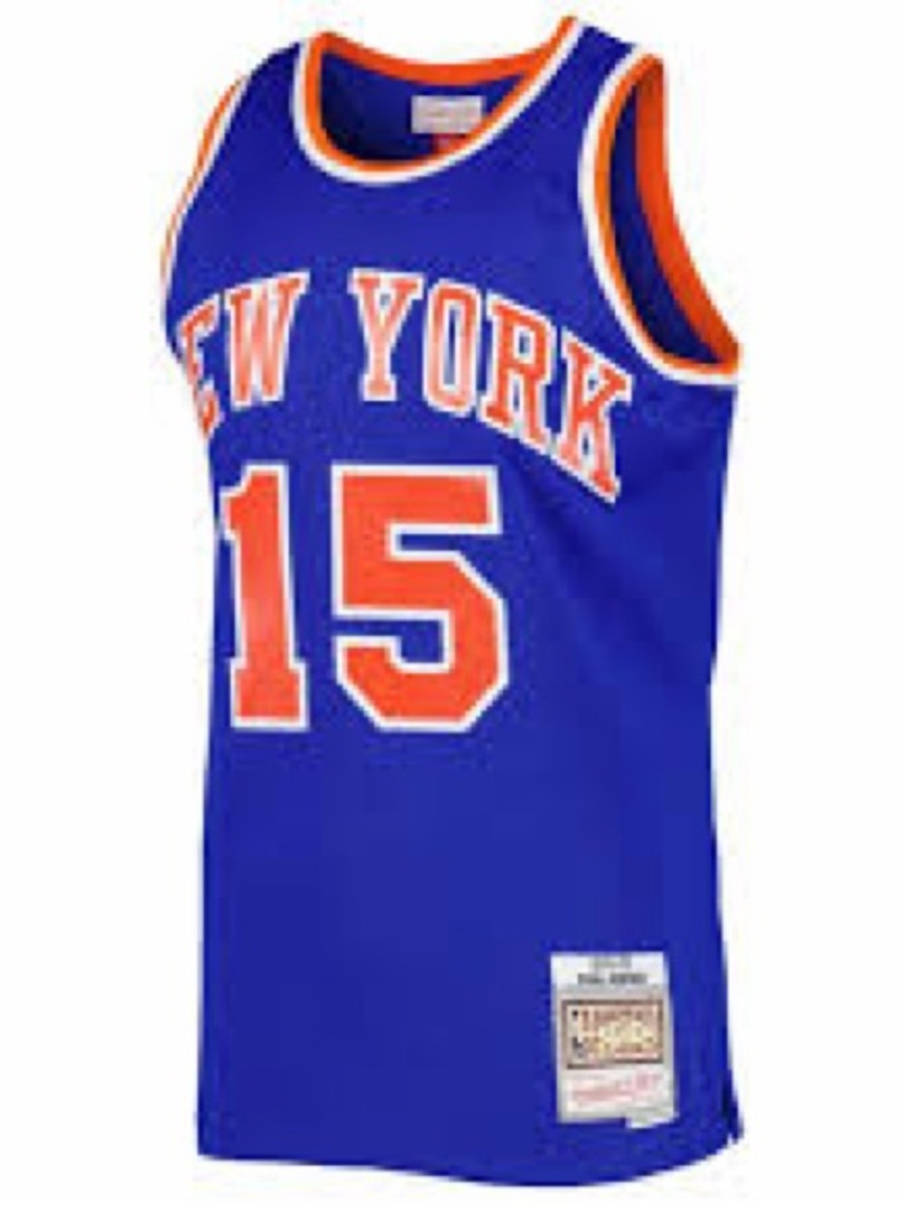 Hardwood Classics New York Knicks Earl Monroe 15 basketball jersey size 58